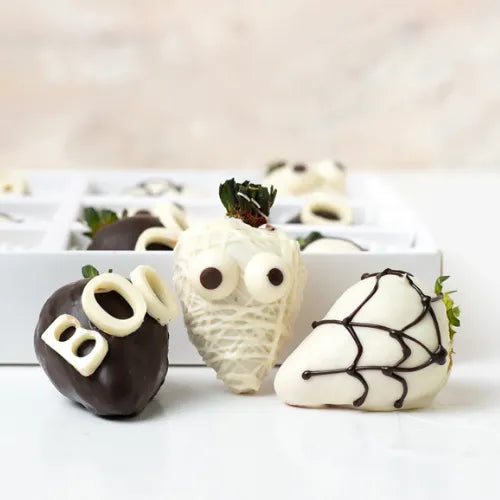 Chocolate Shop in Dubai Offering Halloween Themed Chocolate Strawberries