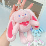 Adorable Rabbit Plush Doll Key Chain