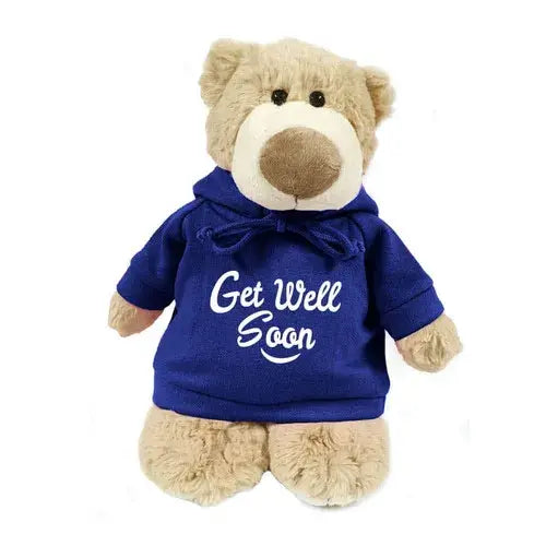 Get well soon mascot bear gift with hoodie 28CM delivery Dubai