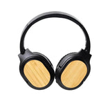ADORF Eco-Friendly Bluetooth Headphones made with recycled materials and sustainable bamboo. Over-ear design for comfort. Perfect eco-gift in Dubai, UAE.