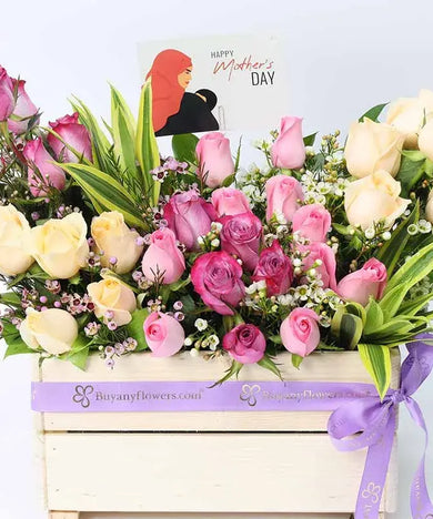 Mom's Enchanting Embrace: 31 Roses for Mother's Day Gift.
