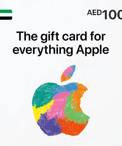 Apple iTunes Gift Card with an AED 100 value