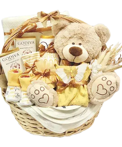 Nature's Baby Newborn Gift Hamper - Premium Baby Basket