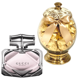 Gucci Perfume and Belgian Chocolates Vase