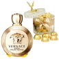 Versace Eros perfume & Belgian chocolates gift set. Perfect for gifting in Dubai, UAE.