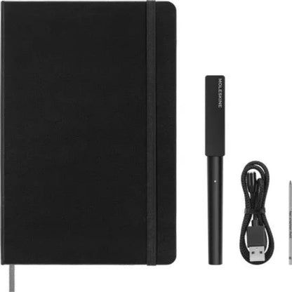 A Moleskine Smart Writing Set featuring a smart notebook, pen, and access to a digital notes app. Perfect for corporate gifting in Dubai.