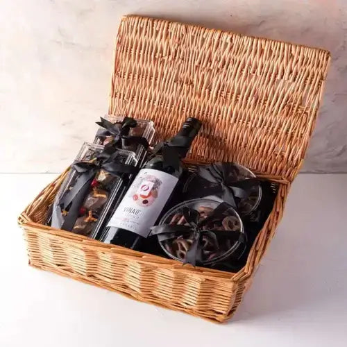 Organic Merlot and Chocolate Hamper