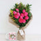 Show You Care: Explore Pink Gratitude - Personalized Mug & Rose Bouquet