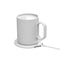 Smart mug warmer and wireless charger with a mug