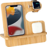 Eco Wireless Charger: Bamboo Docking Station (Corporate Gift)