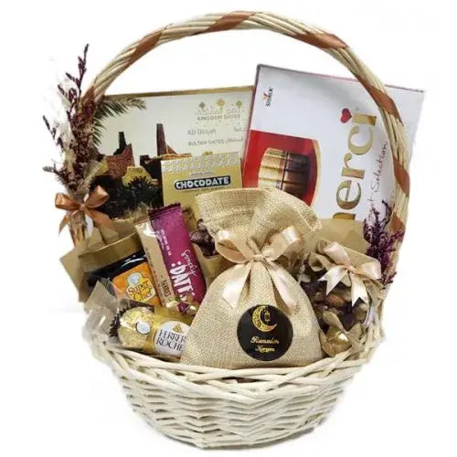  Eid gift basket with dates, chocolates, nuts & more 