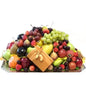 luxury fruit basket with chocolates UAE