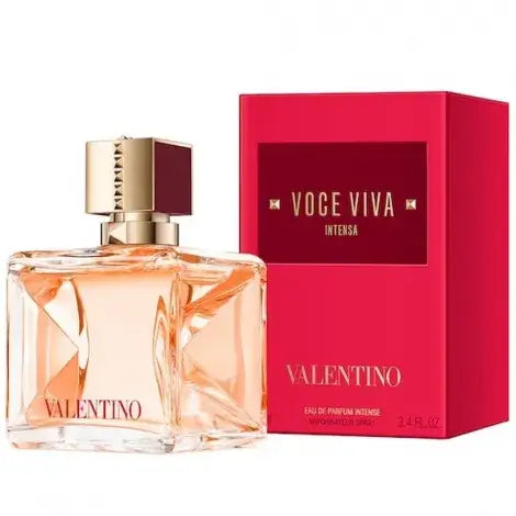 Valentino Voce Viva Intensa Eau de Parfum bottle for women (Designer Perfumes Dubai - giftshop.ae).