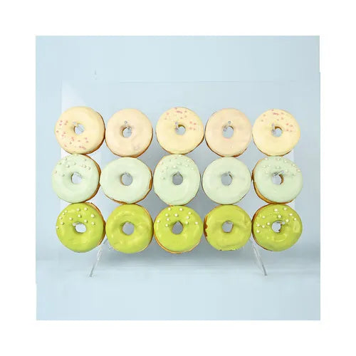 Large donut wall with space for 15 donuts (Donut Wall Rentals Dubai - giftshop.ae)