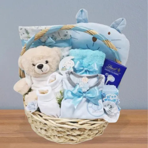 Baby Bliss Gift Hamper in Pink for Newborn Baby Delivery Dubai, UAE