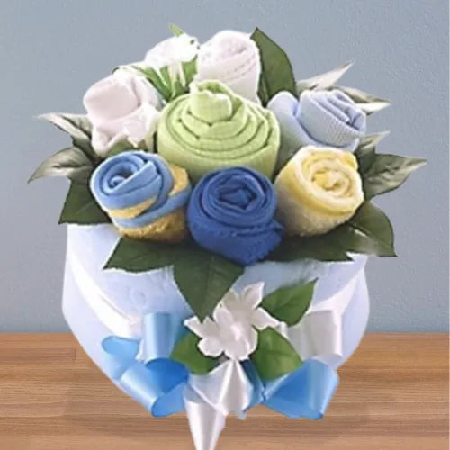 Baby Boy Arrival Bouquet Gift in Dubai, UAE