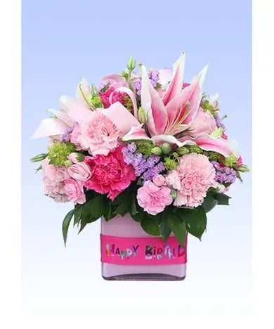 Vibrant flowers, the perfect birthday gift for her