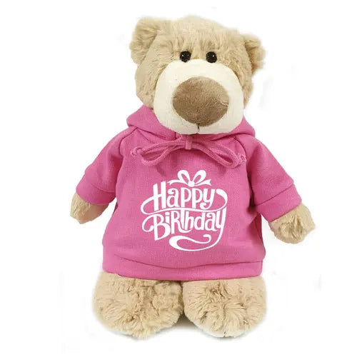 Happy Birthday Mascot Bear (28cm)