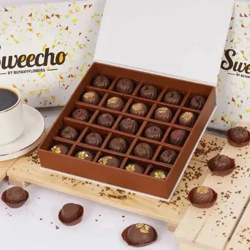 Chocolate Bajios 25 Pcs by Sweecho – Premium Milk Chocolate