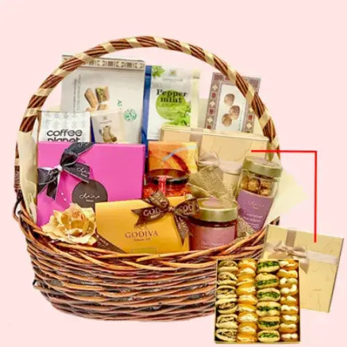 classic gourmet gift basket in Dubai, UAE