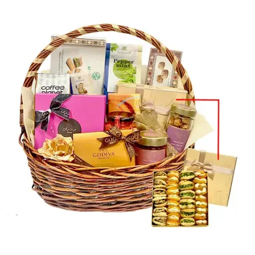 classic gourmet gift basket in dubai, UAE