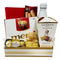 Luxury corporate gift basket with Godiva chocolates, gourmet treats & water bottle (UAE).