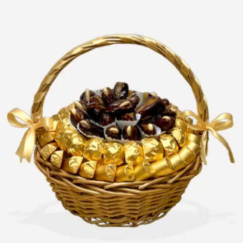 Date and Chocolate Arrangement Dubai UAE - Gift Basket