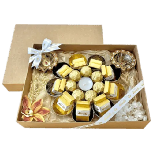 Diwali Delights Box with Belgian Chocolates