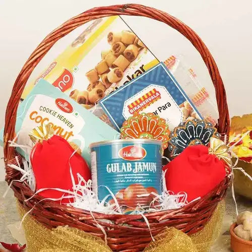 Designer Diwali gift basket – Gifts in Dubai