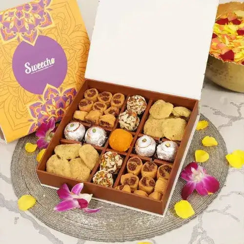 Diwali sweets and savoury gift box UAE