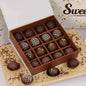 Luxury Dubai Chocolate Truffles by Sweecho – 16 Pcs