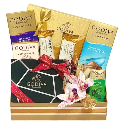 Godiva Treat Box UAE with Gold Collection, Napolitains, and more