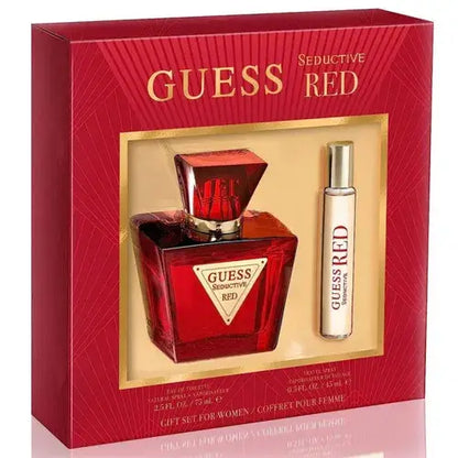 Guess Seductive Red perfume gift set for women (giftshop.ae)