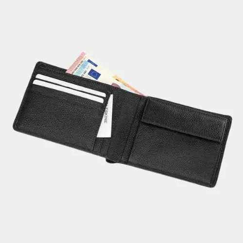 Moleskine Genuine Leather Wallet for Men with Coin Pocket in Dubai