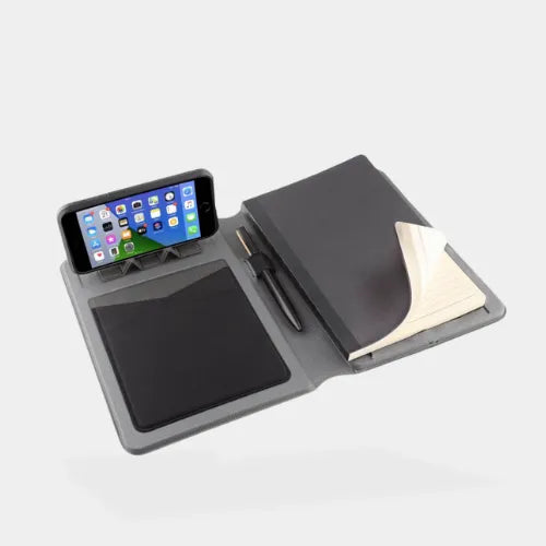 Buy GUBIN Wireless Powerbank Organizer with Notebook and Stand in UAE