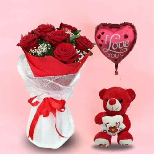 Love Red Combo - Gifts Near Me with Roses