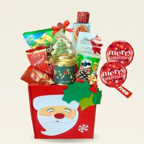 Santa’s Holiday Gift Box with Lindt Chocolates UAE