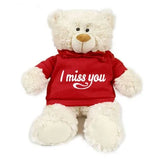 Send a heartfelt miss you gift with this teddy bear, chocolates & balloons set (UAE).