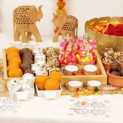 Dubai sweets gift tray for Diwali