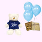 Thinking of You Gift Dubai with Teddy, Chocs, and Balloons