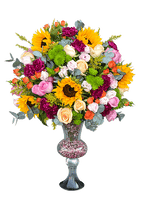 Flower Bouquet with Vase